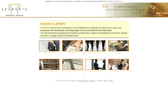 Desktop Screenshot of lexperts.net